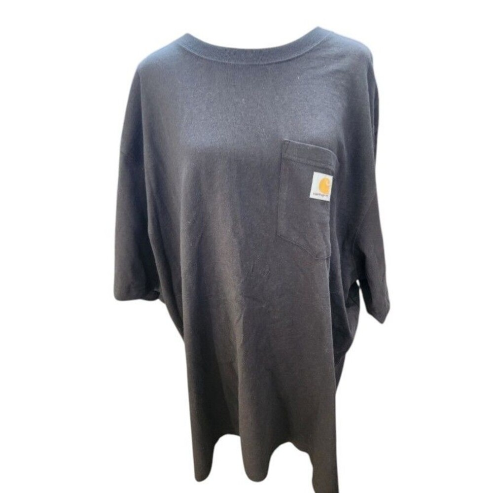 Carhartt Black Loose Fit Heavyweight Short Sleeve T-shirt Size 2X NWT
